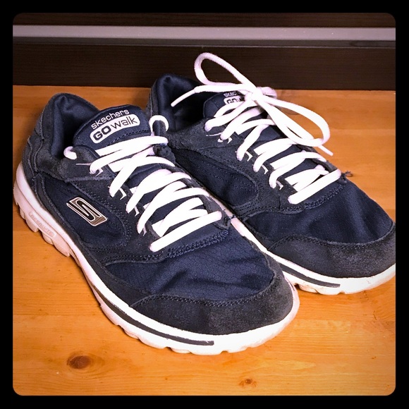 skechers go walk lite blue